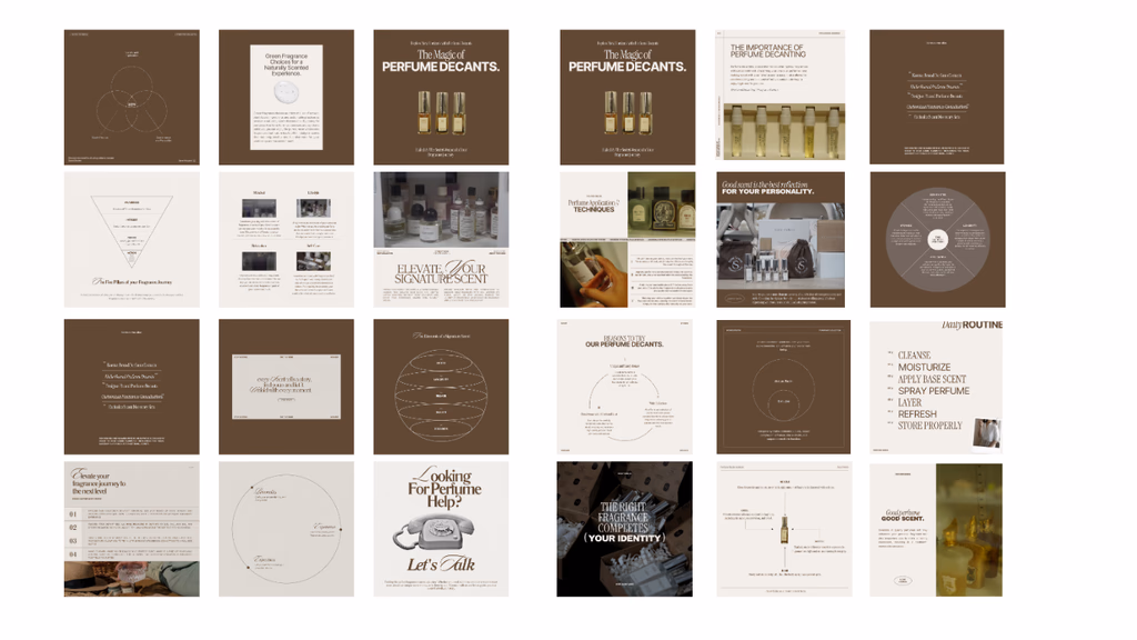 Scent Stories — brand storytelling, product photography, and content system